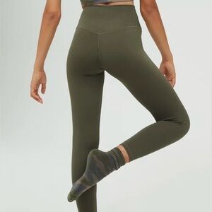 OFFLINE By Aerie Real Me High Waisted Legging, Green, Sz S